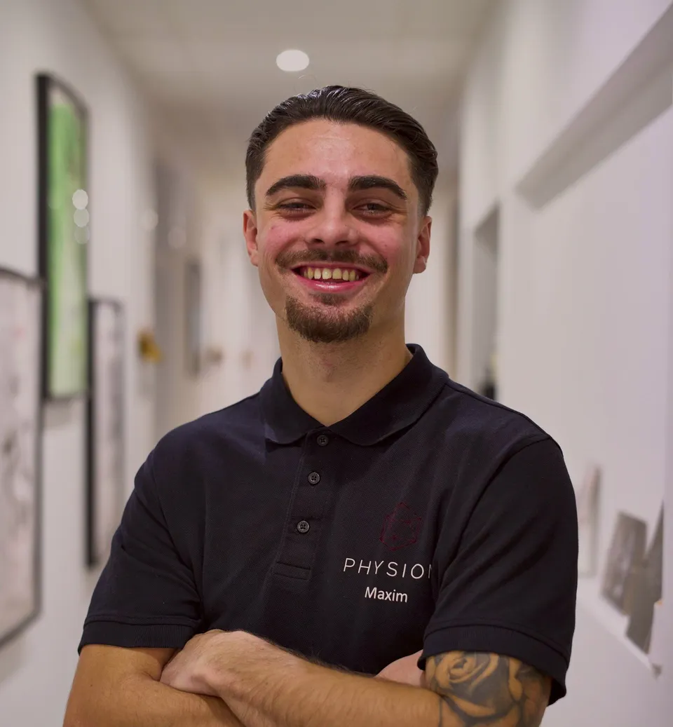 Maxim Noah Heitlinger, Physiotherapeut bei Physion